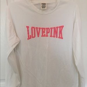 victoria’s secret pink longsleeve tee